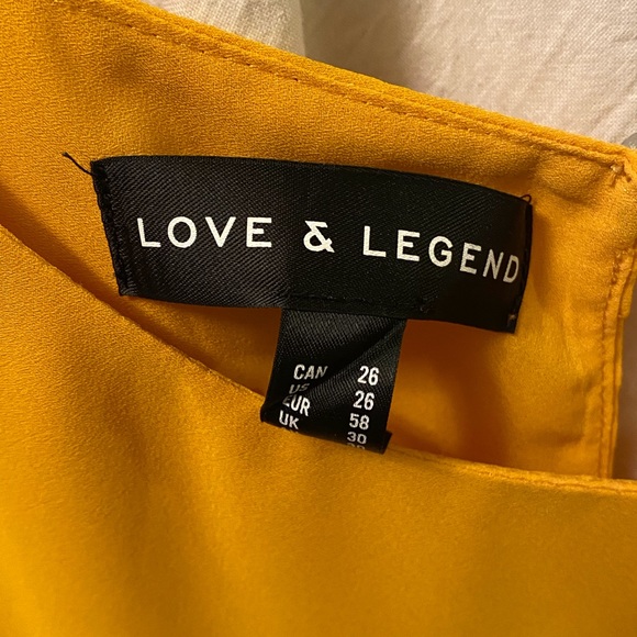 Multi-layer chiffon-type Tank, Love & Legend sz 26 - Picture 4 of 5